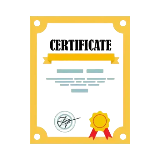 Certificate milestone
